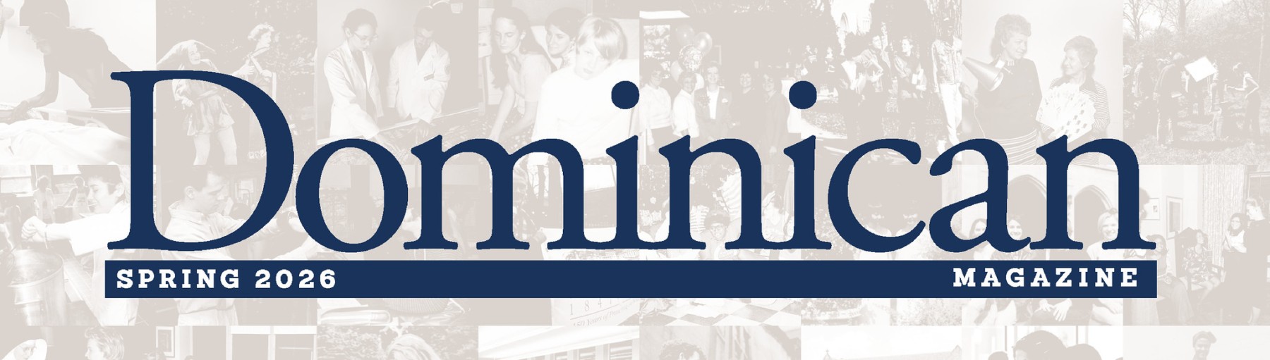 Spring 2026 Dominican Magazine Banner
