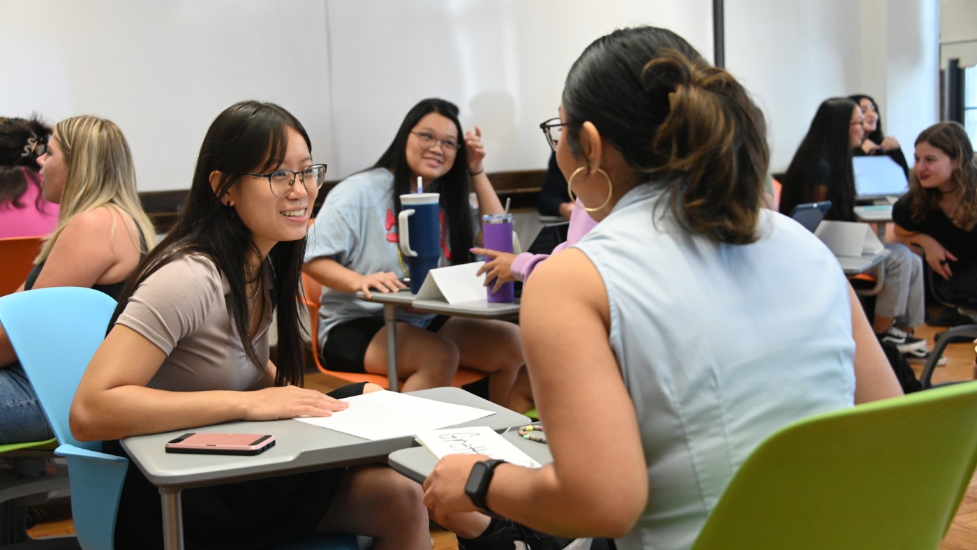 Classroom with Students