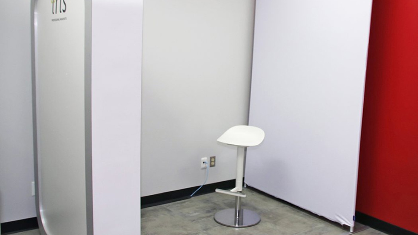 Booth for taking photos