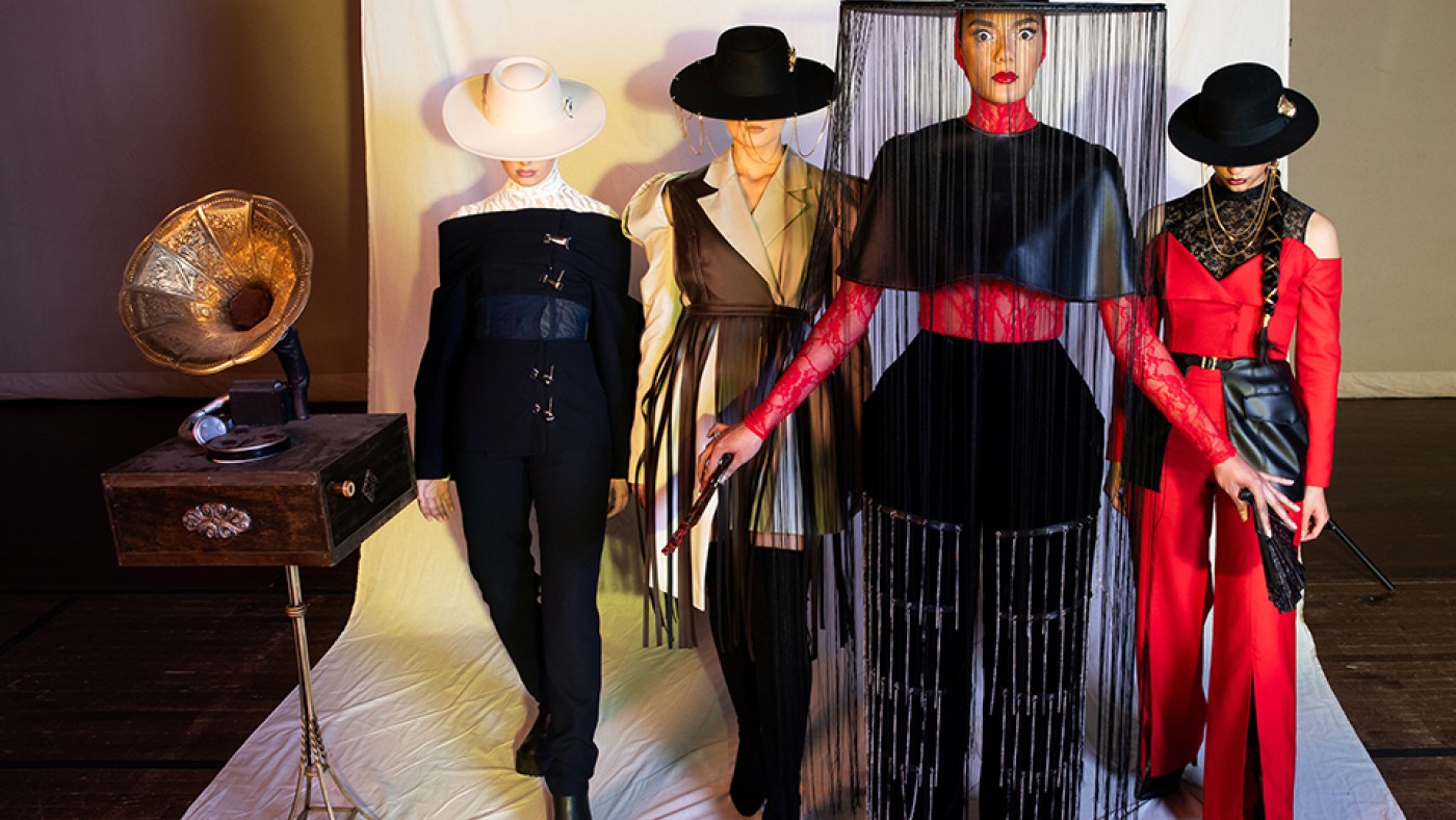 Dominican University models for the Spring 2025 Fashion Show